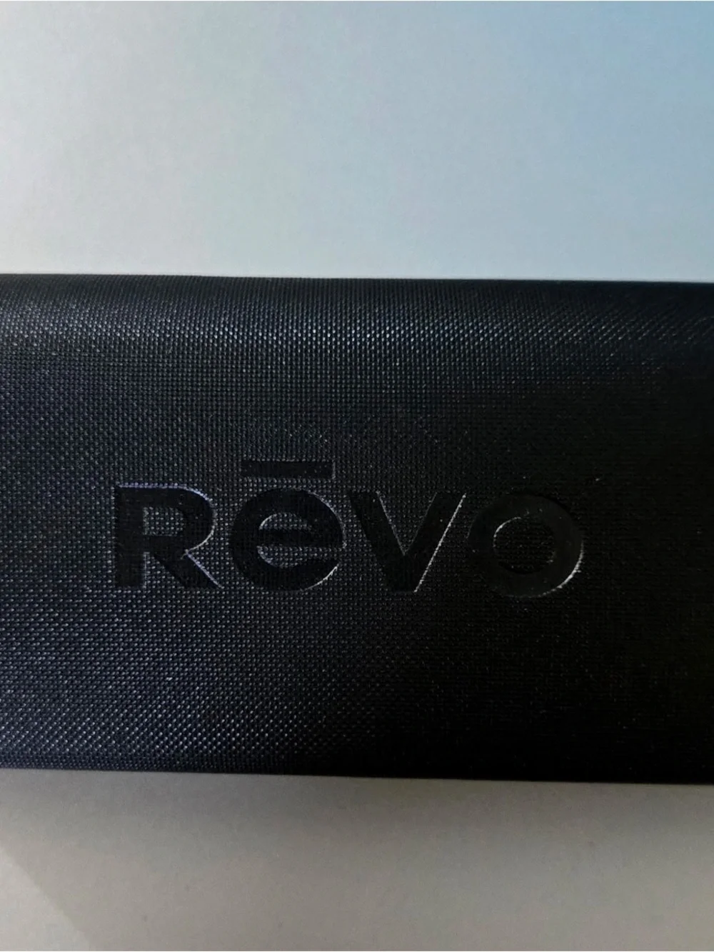 Revo Sunglasses - Satin Chrome Frame with Blue Mirror Lenses